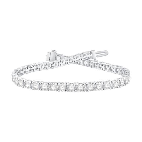 Round Diamond Lab Grown Bracelet