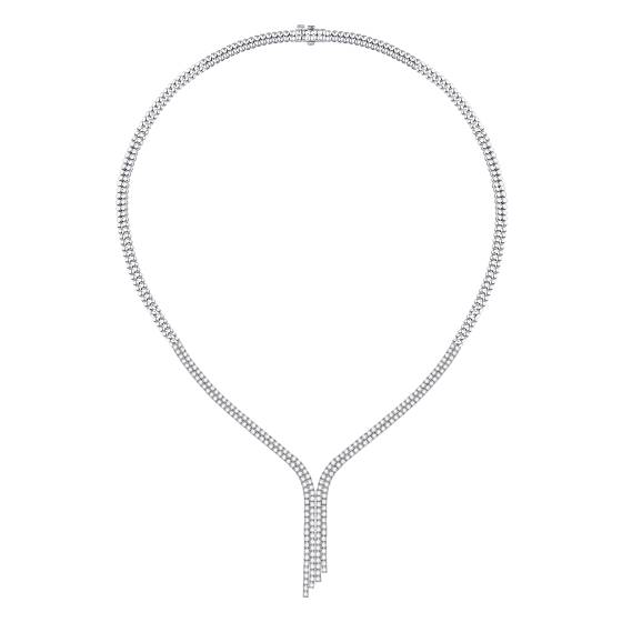 Round Diamond Lab Grown Necklace