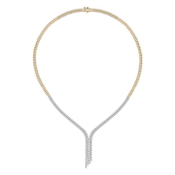 Round Diamond Lab Grown Necklace