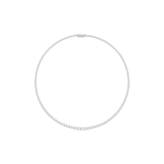 Labgrown Diamonds Graduating Tennis Necklace
