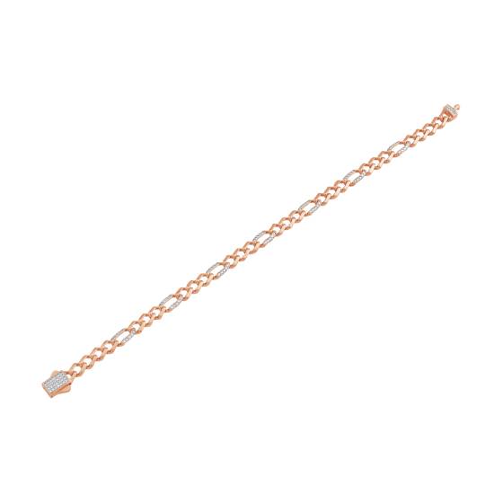 Mens Diamond Cuban Bracelet