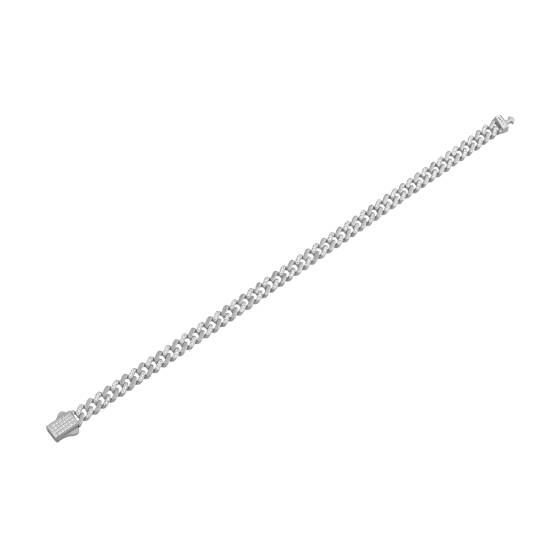 Mens Diamond Cuban Bracelet