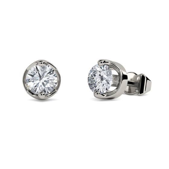 0.25ct Classic Round Diamond Earrings