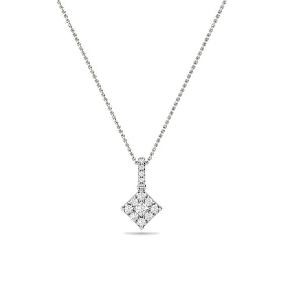 Princess Diamond Designer Pendant