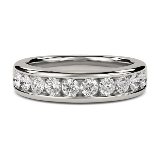 Classic Round Diamond Eternity Ring