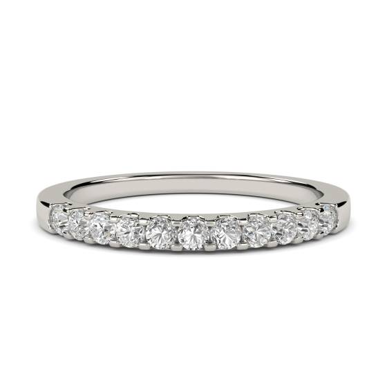 2.5mm Petite Round Diamond Eternity Ring