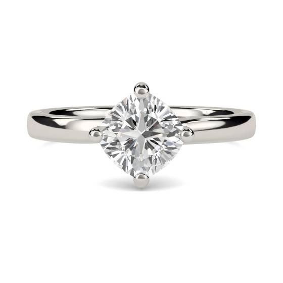 Cushion Diamond Engagement Ring