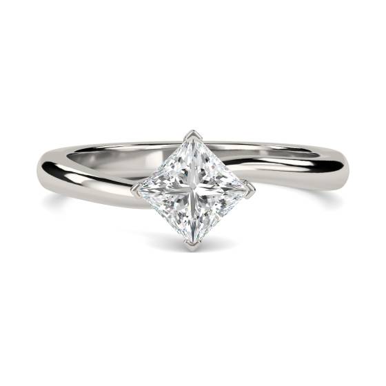 Princess Diamond Engagement Ring