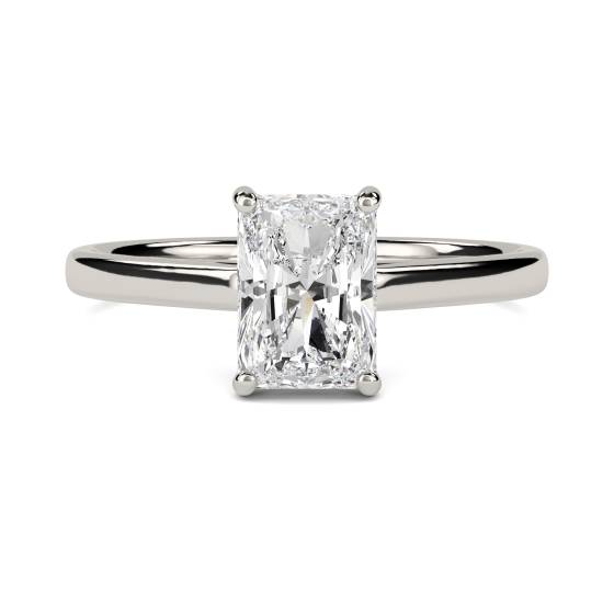 Radiant Diamond Engagement Ring
