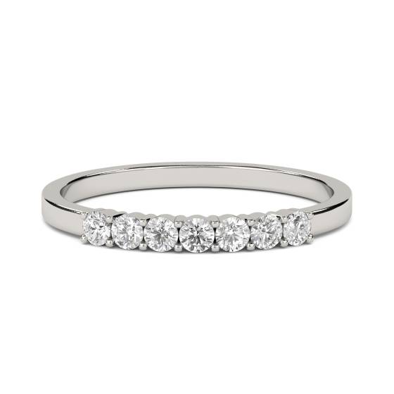0.25ct VS/F-G Round Diamond Cut Wedding Ring