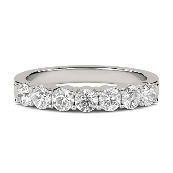 0.75ct VS/F-G Round Diamond Cut Wedding Ring
