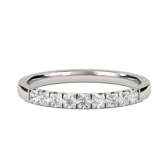 0.25ct Round Diamond Wedding Band