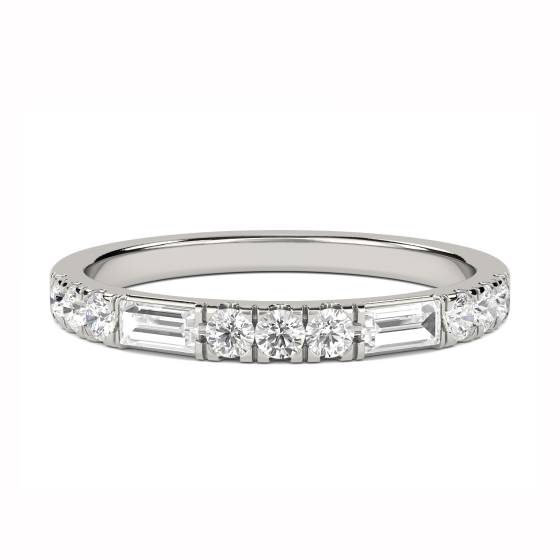 2mm Diamond Set Decorative Band