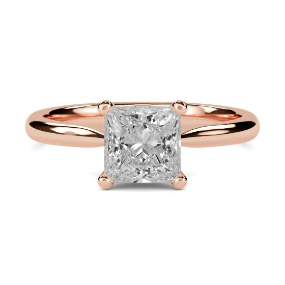 Princess Diamond Engagement Ring