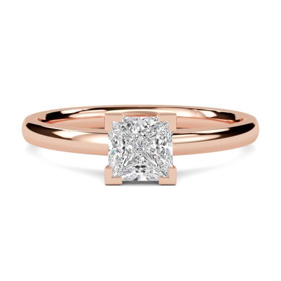 Princess Diamond Engagement Ring