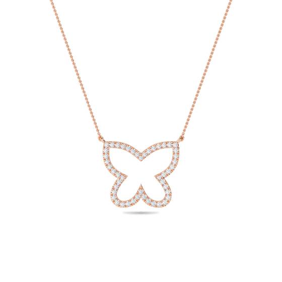 Round Diamond Designer Necklace