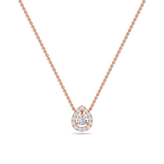 0.30ct Cluster Round Diamond Designer Pendant