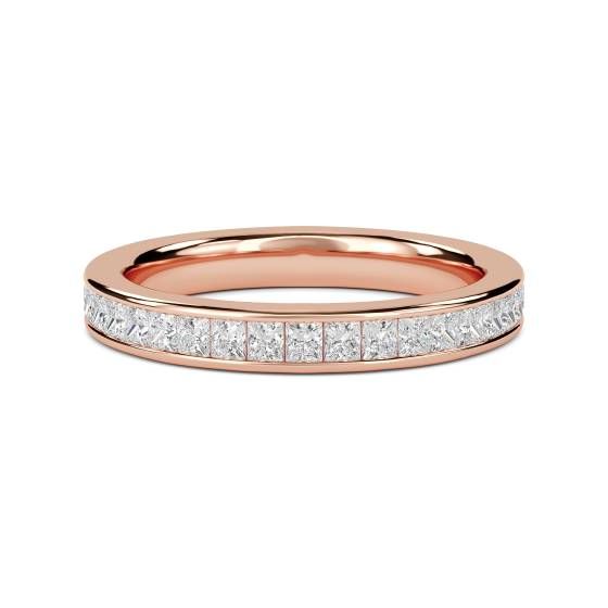 Elegant Princess Diamond Full Eternity Ring