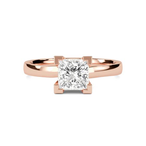 Princess Diamond Engagement Ring