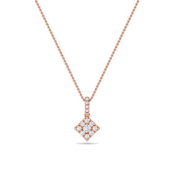 Princess Diamond Designer Pendant