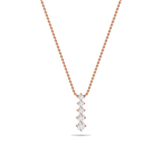 Classic Round Diamond Pendant