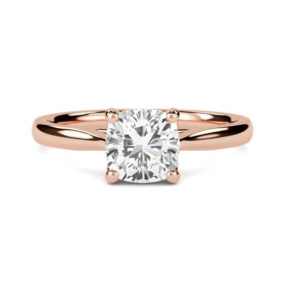 Cushion Diamond Engagement Ring