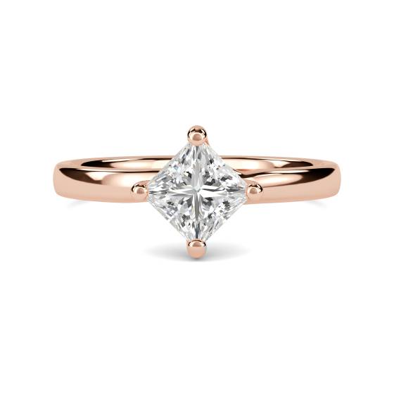 Princess Diamond Engagement Ring