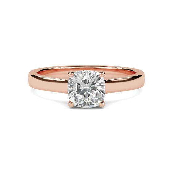 Cushion Diamond Engagement Ring