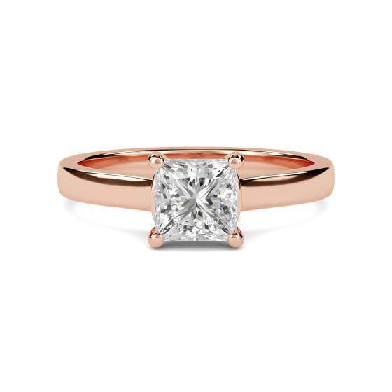 Princess Diamond Engagement Ring