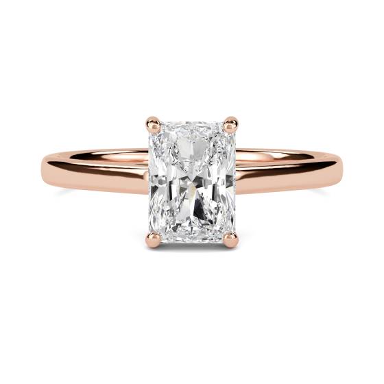 Radiant Diamond Engagement Ring