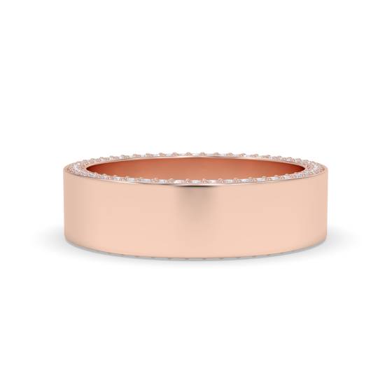 5mm Round Diamond Wedding Ring