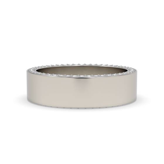 5mm Round Diamond Wedding Ring