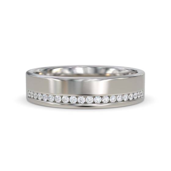 5mm Round Diamond 40% Wedding Ring