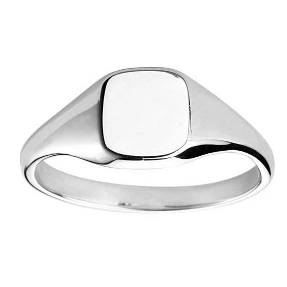 Cushion Signet Ring
