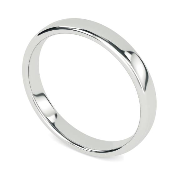 DHC05 Traditional Court Wedding Ring - Lightweight, 5mm width