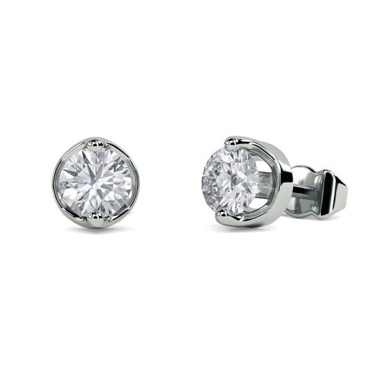 0.25ct Classic Round Diamond Earrings