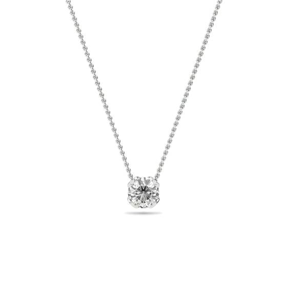 Round Diamond Pendant