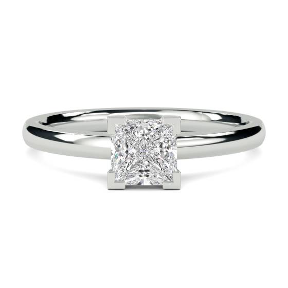 Princess Diamond Engagement Ring