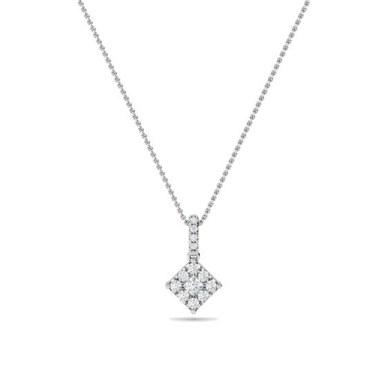 Princess Diamond Designer Pendant