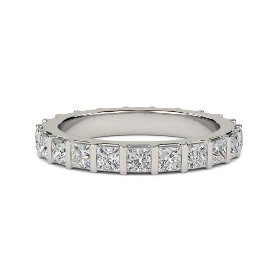 Unique Princess Diamond Eternity Ring