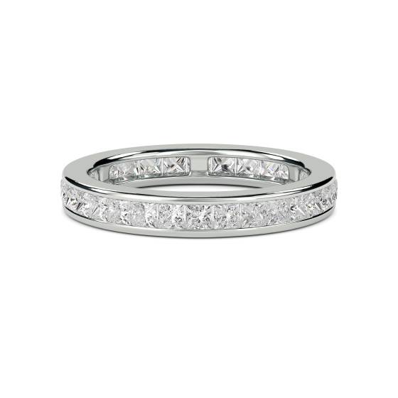 Classic Princess Diamond Full Eternity Ring