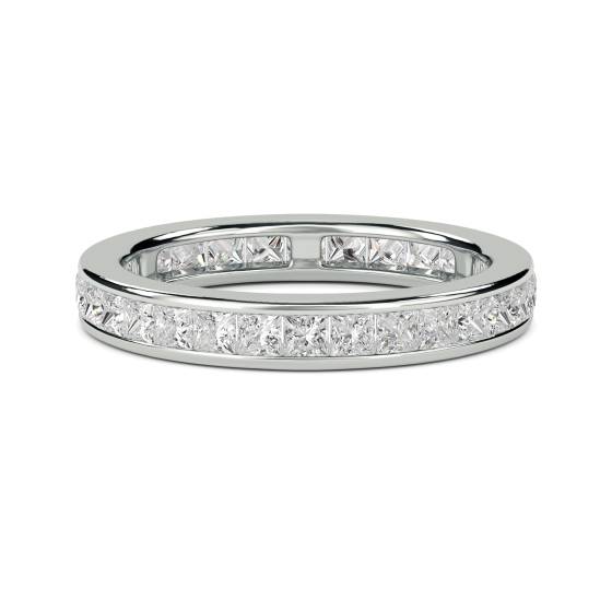 Classic Princess Diamond Full Eternity Ring