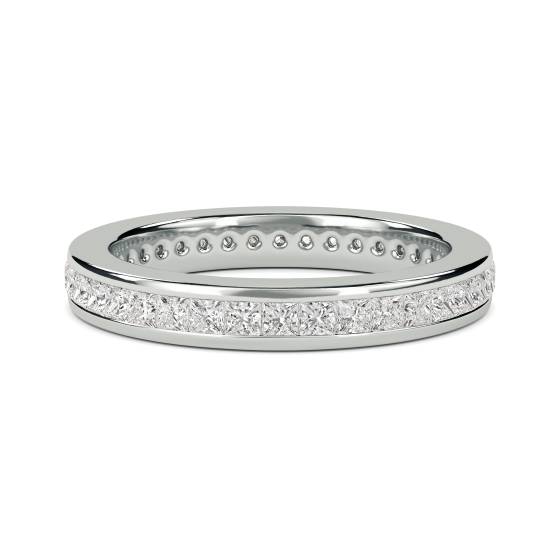Classic Princess Diamond Full Eternity Ring