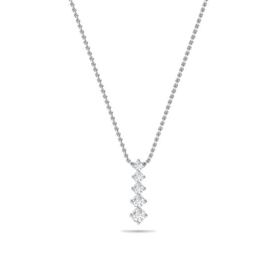 Classic Round Diamond Pendant