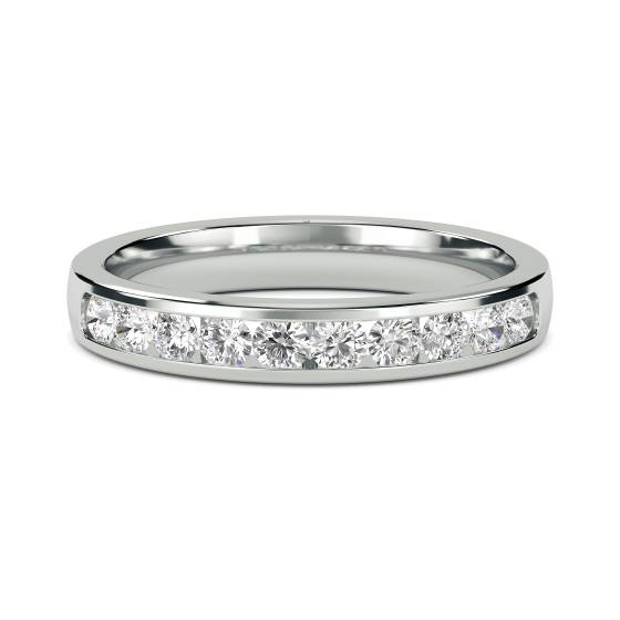 3mm Diamond Half Eternity/Wedding Ring