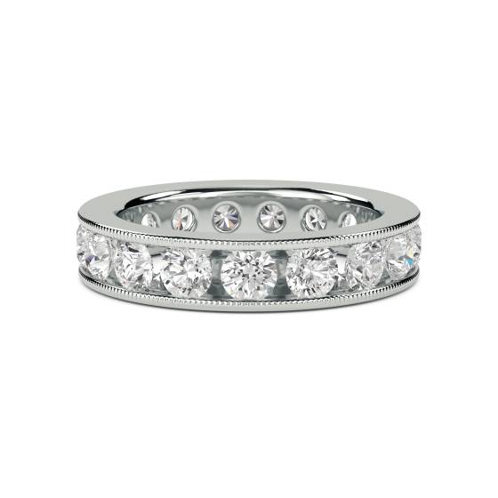 2.50ct Elegant Round Diamond Full Eternity Ring