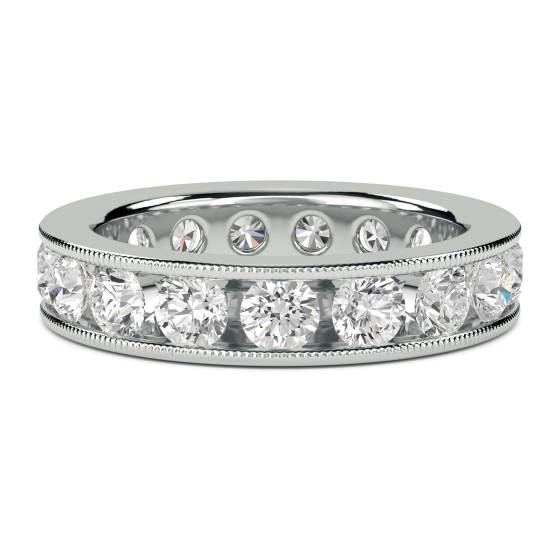 2.50ct Elegant Round Diamond Full Eternity Ring