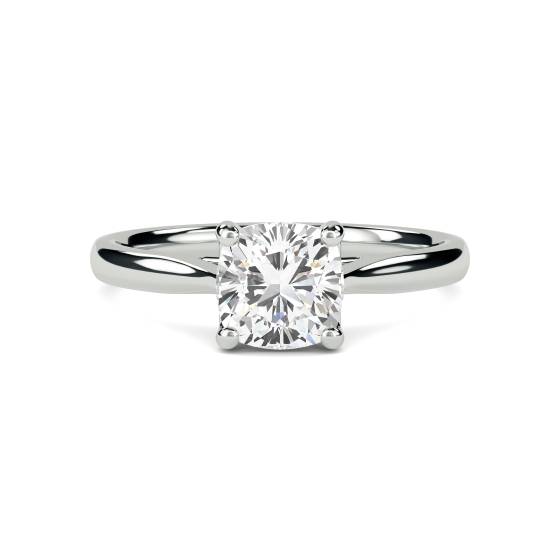 Cushion Diamond Engagement Ring