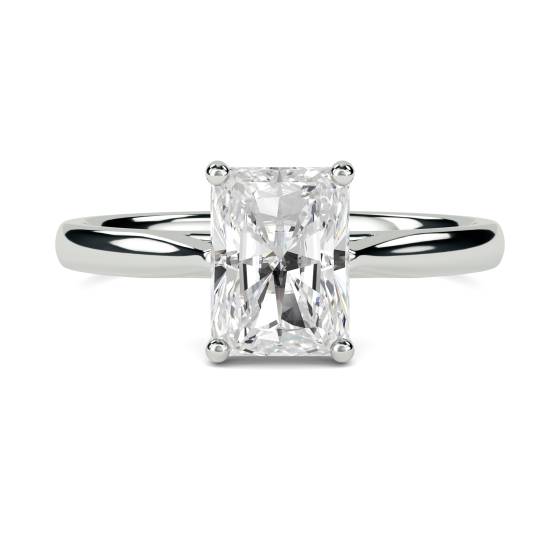 Radiant Diamond Engagement Ring