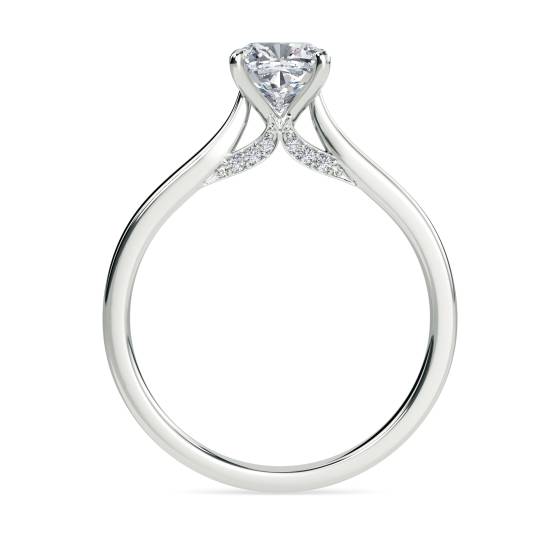 Cushion Diamond Engagement Ring